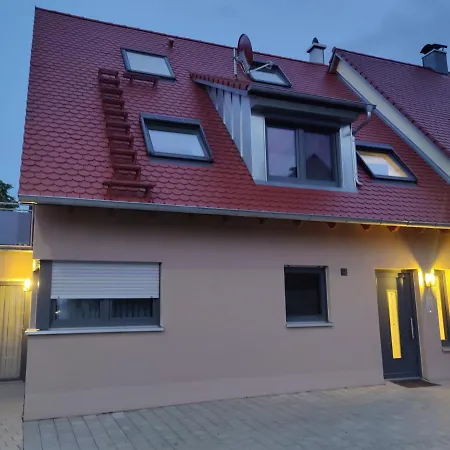 Ferienwohnung Piroschka 2 Gunzenhausen Exterior foto